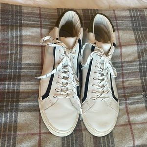 Madewell high top tennis shoes